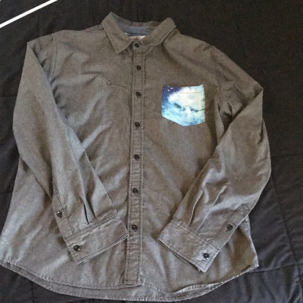 On the Byas long sleeve button down